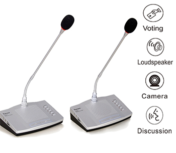 YC845有線會(huì)議系統(tǒng)帶投票功能